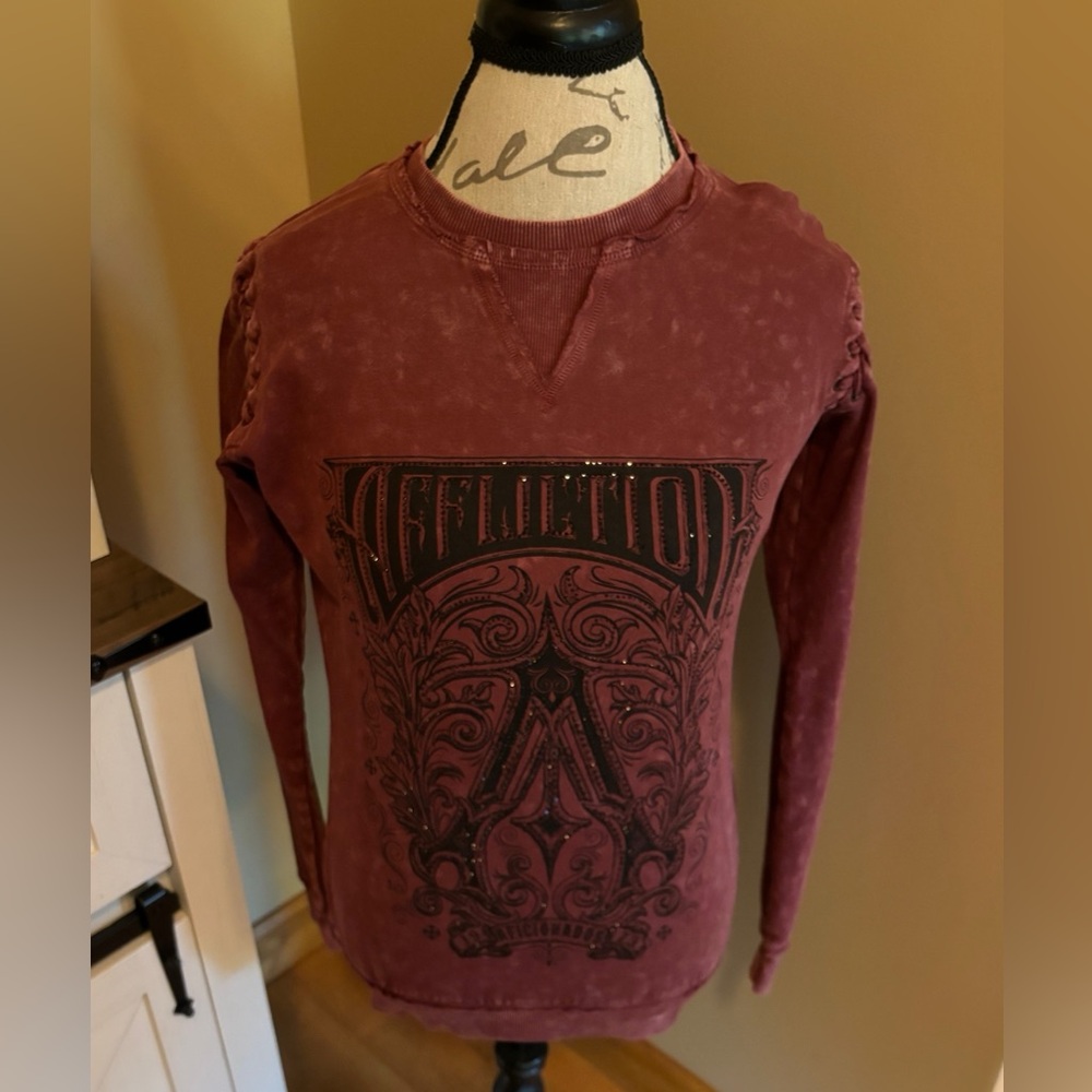 Affliction Sweatshirt Women’s Small